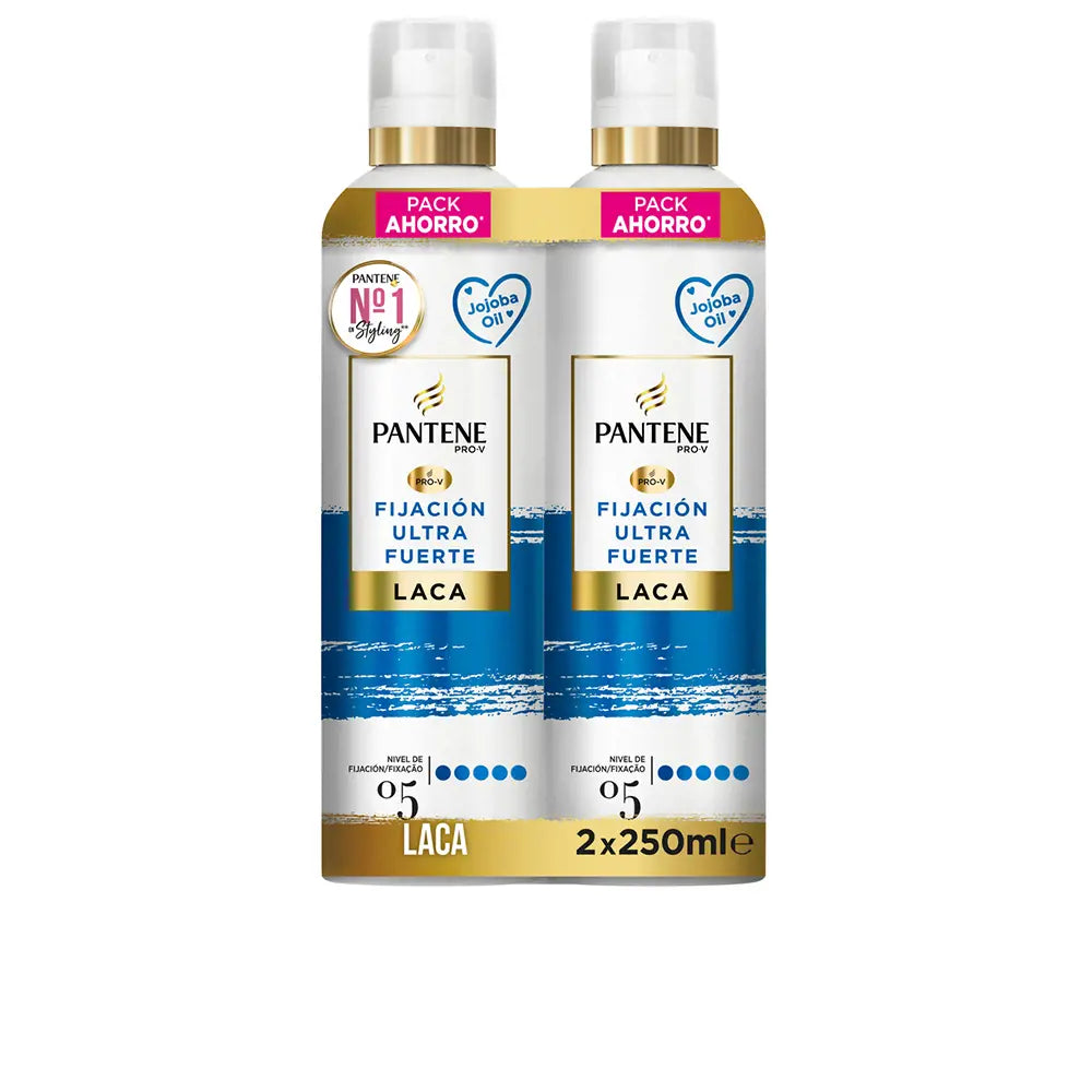 LOT DE 2 LAQUES ULTRA FORTES PANTENE 2 x 250 ml