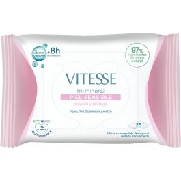 VITESSE TRI-MINERAL SALVIETTE STRUCCANTI PELLI SENSIBILI 25 unità