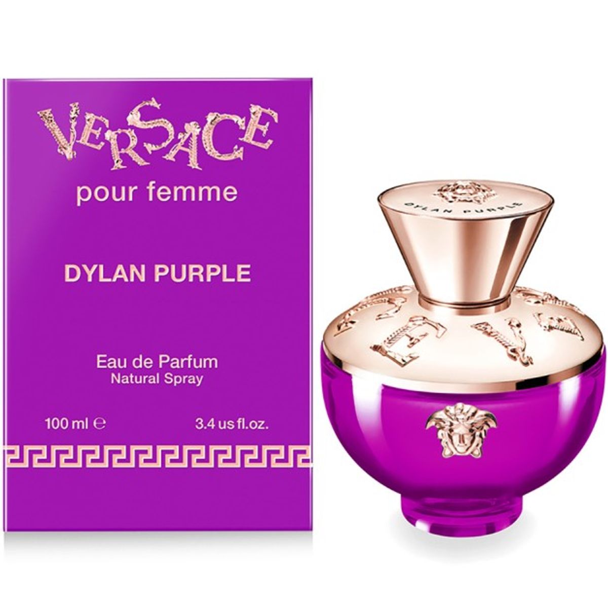 VERSACE DYLAN PURPLE eau de parfum spray 100 ml