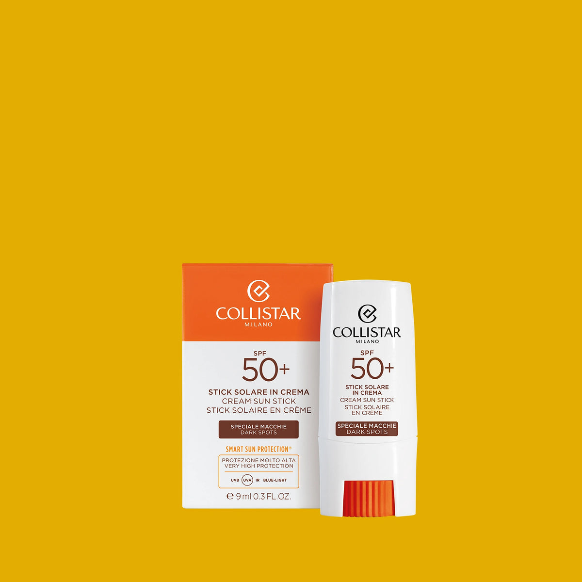 COLLISTAR STICK SOLARE anti-macchia SPF50+ 9 ml