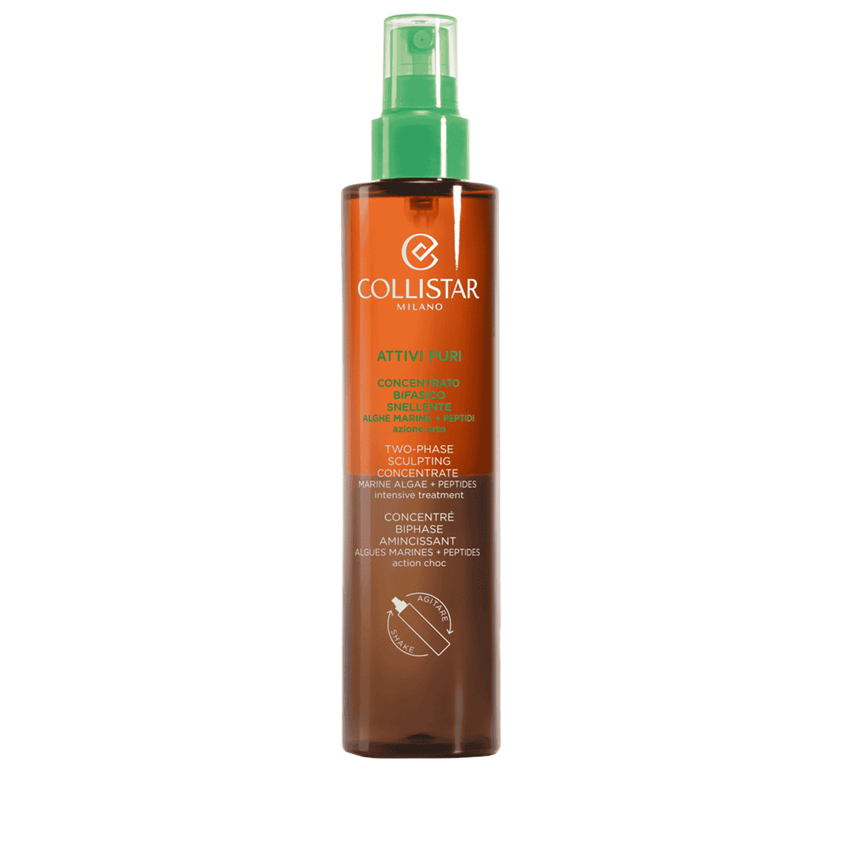 COLLISTAR ATTIVI PURI concentrato bifasico riducente alghe marine + peptidi 200 ml