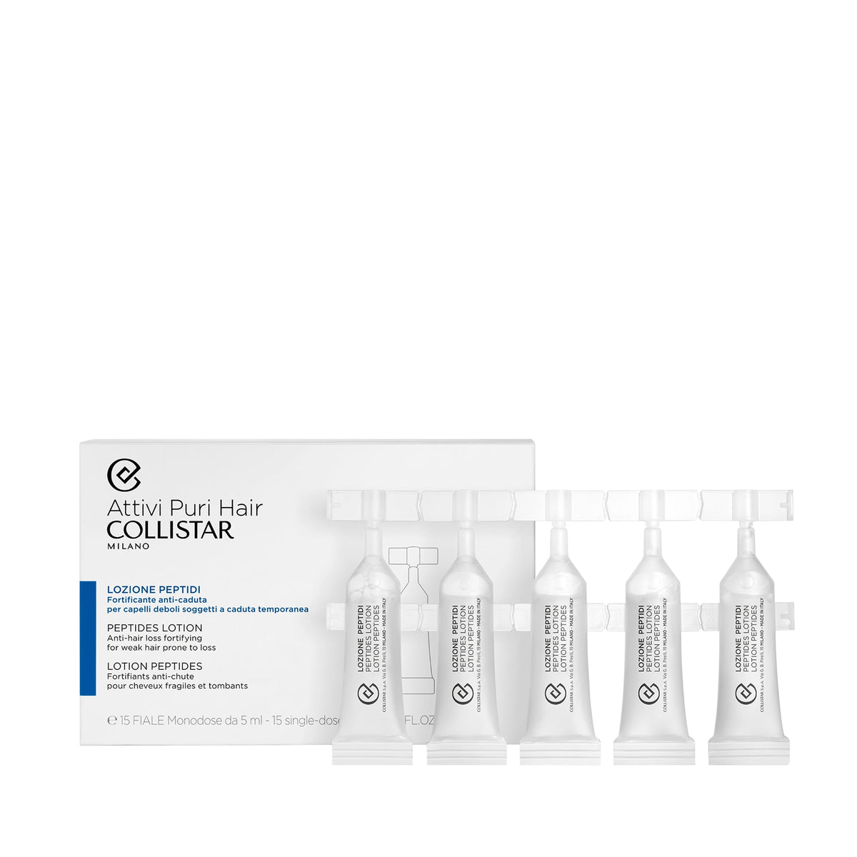 COLLISTAR PEPTIDI fiale anticaduta 15 x 5 ml