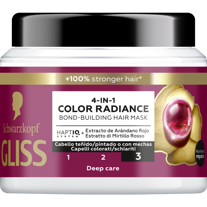 SCHWARZKOPF MASS MARKET GLISS COLOR PERFECTOR maschera 400 ml