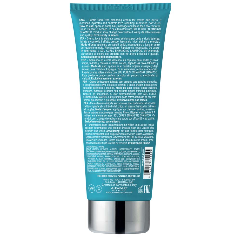 ALFAPARF MILANO SEMI DI LINO CURLS co-wash idratante 200 ml