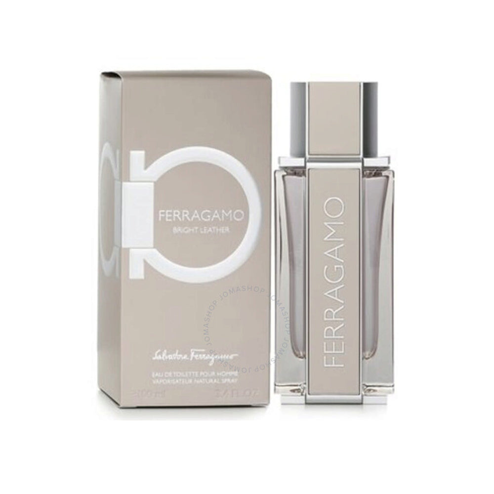 SALVATORE FERRAGAMO FERRAGAMO BRIGHT LEATHER UOMO eau de toilette spray 100 ml