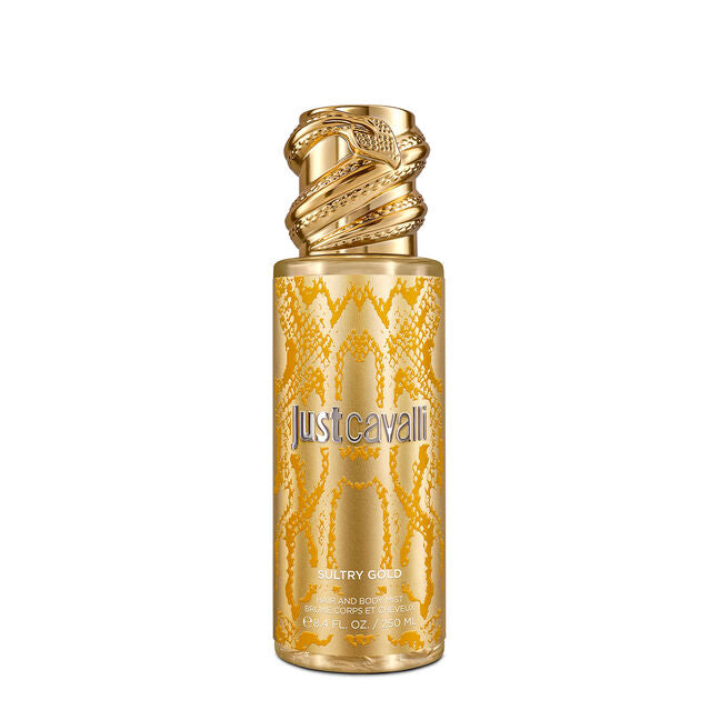 ROBERTO CAVALLI SULTRY GOLD spray capelli e corpo 250 ml