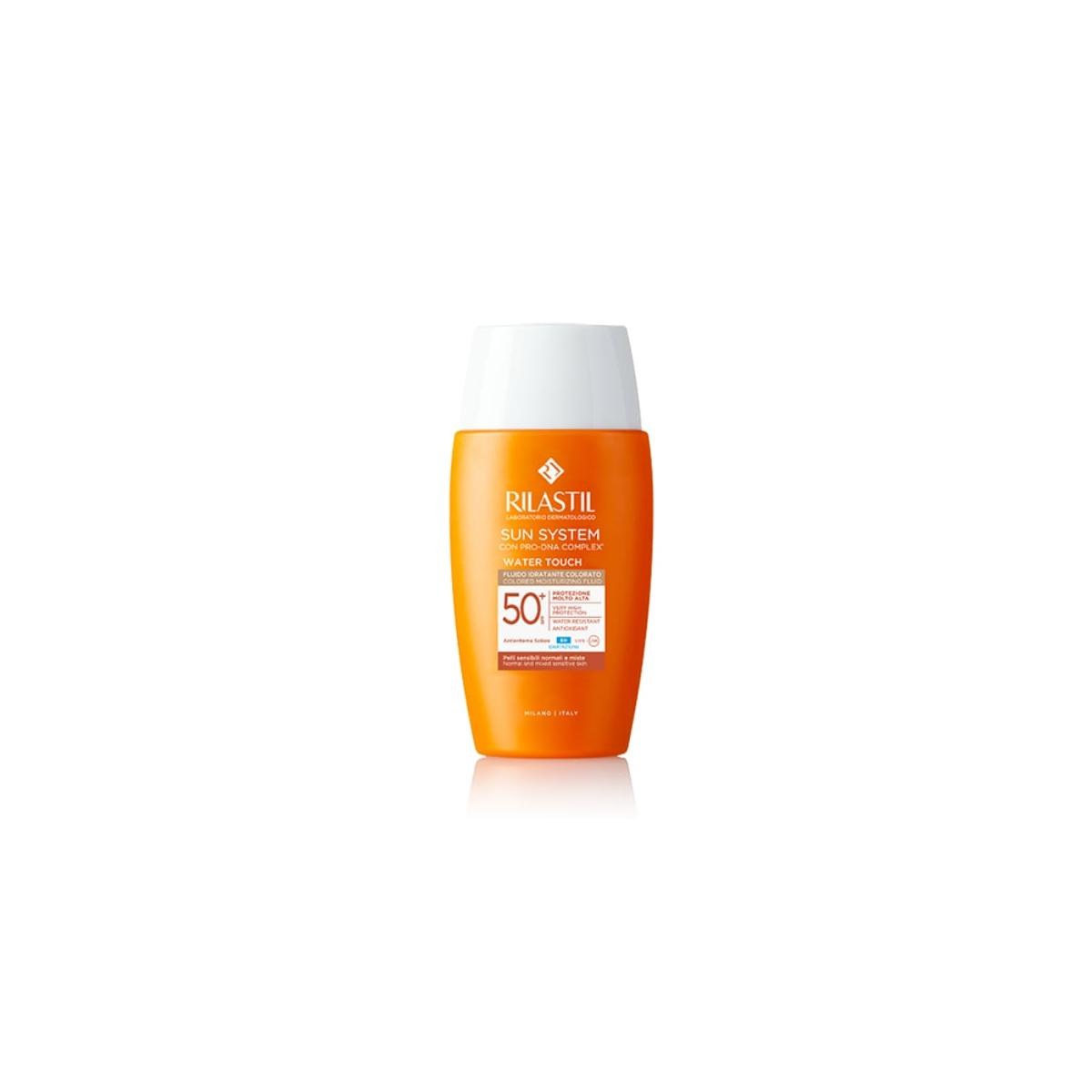 RILASTIL SUN SYSTEM SPF50+ water touch colorato 50 ml