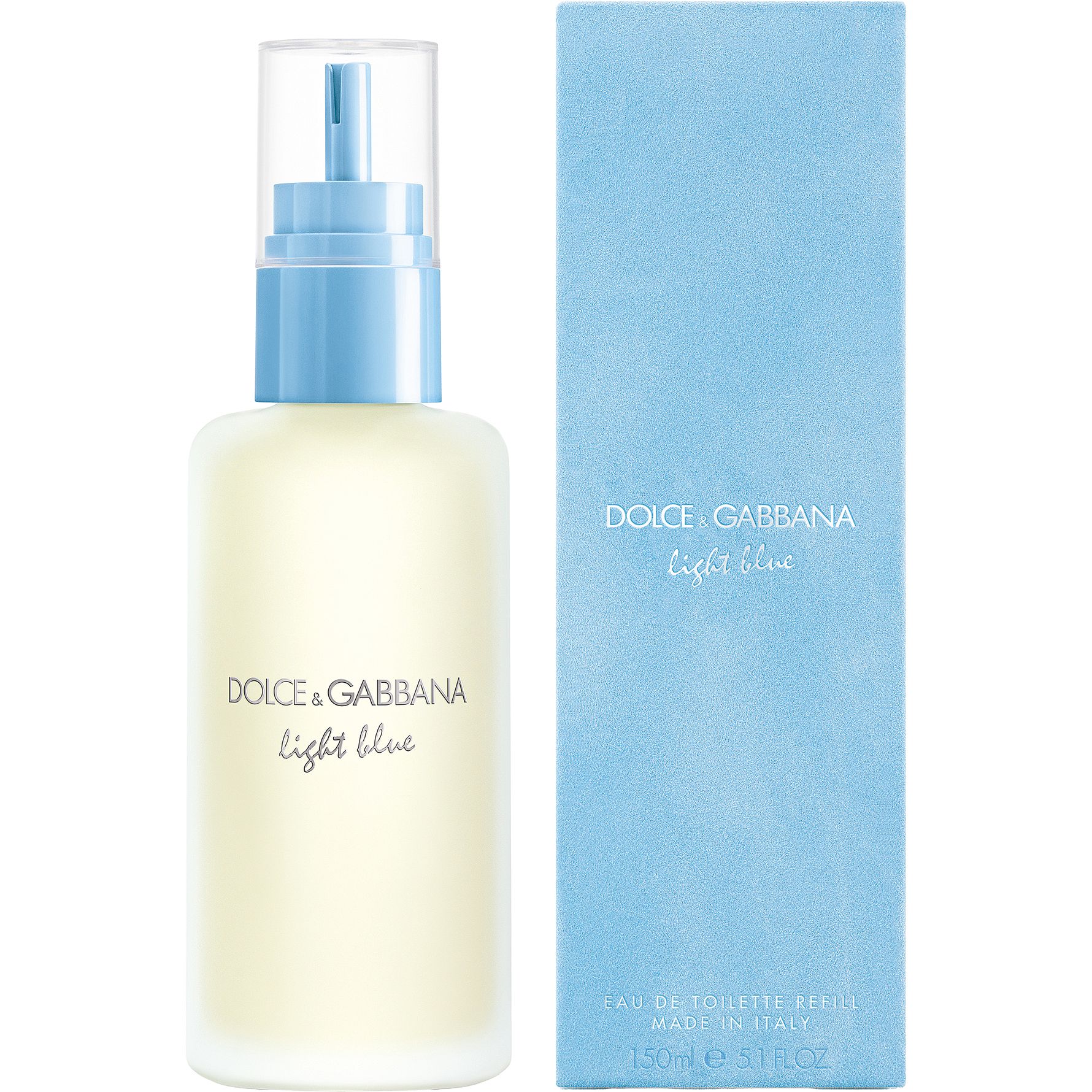 DOLCE & GABBANA LIGHT BLUE POUR FEMME ricarica edt 150 ml