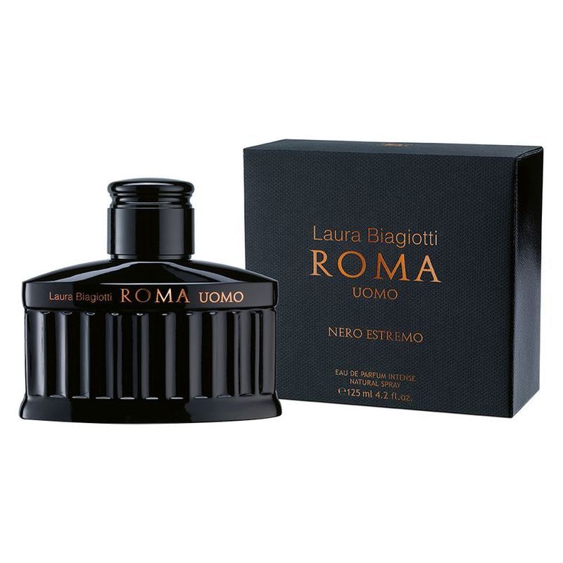 LAURA BIAGIOTTI ROMA UOMO NERO ESTREMO INTENSE edp vapo 125 ml