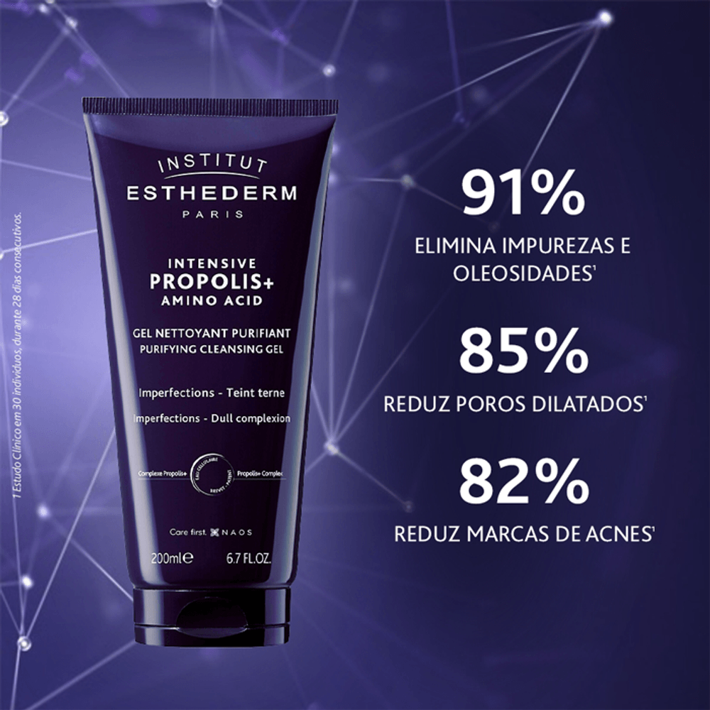 INSTITUT ESTHEDERM INTENSIVE PROPOLIS+ purifying cleansing gel with amino acids 200 ml