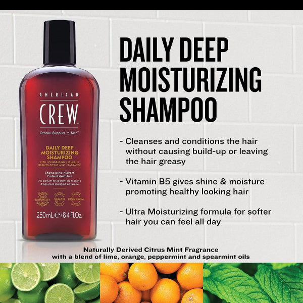 AMERICAN CREW DAILY MOISTURIZING shampoo 250 ml