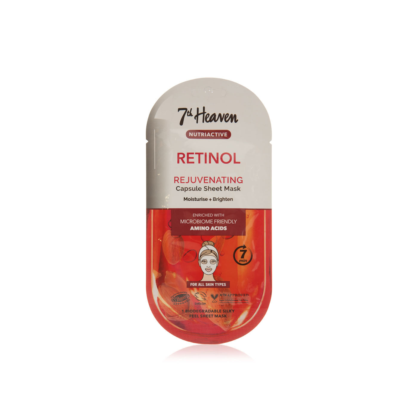 Maschera 7TH HEAVEN ALLA VITAMINA C 1 unità