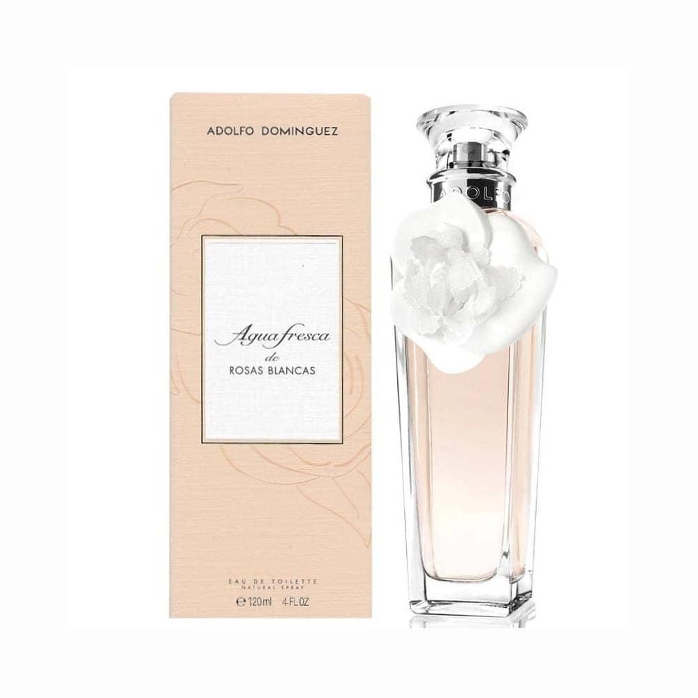 ADOLFO DOMINGUEZ AGUA FRESCA DE ROSAS BLANCAS eau de toilette spray 120 ml