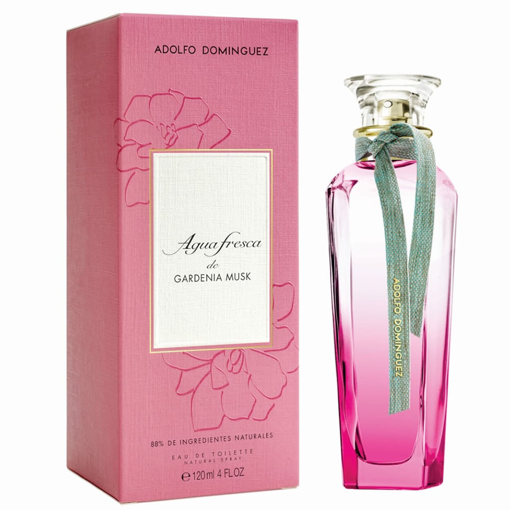 ADOLFO DOMINGUEZ AGUA FRESCA DE GARDENIA MUSK eau de toilette spray 120 ml