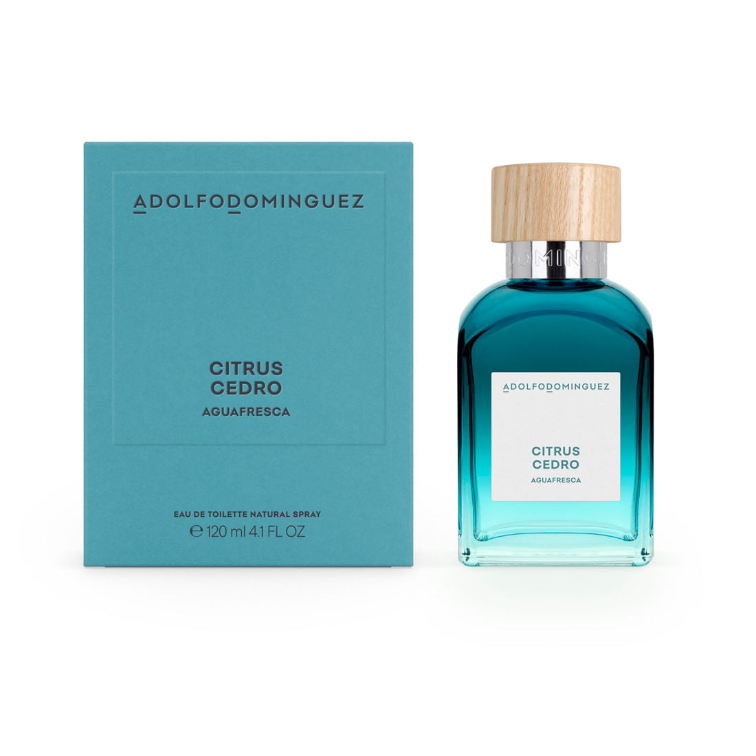ADOLFO DOMINGUEZ AGUA FRESCA CITRUS CEDRO eau de toilette spray 120 ml