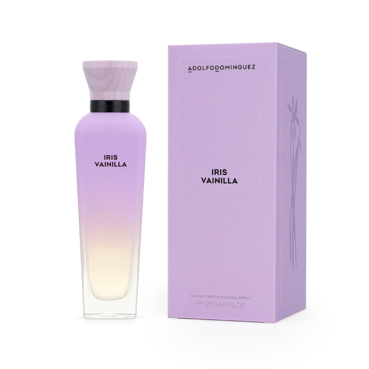 ADOLFO DOMINGUEZ IRIS VAINILLA eau de parfum spray 120 ml