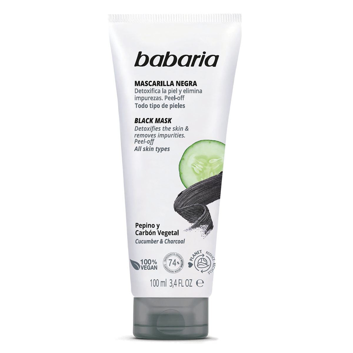 BABARIA MASCARILLA NEGRA DETOXIFYING facial 100 ml