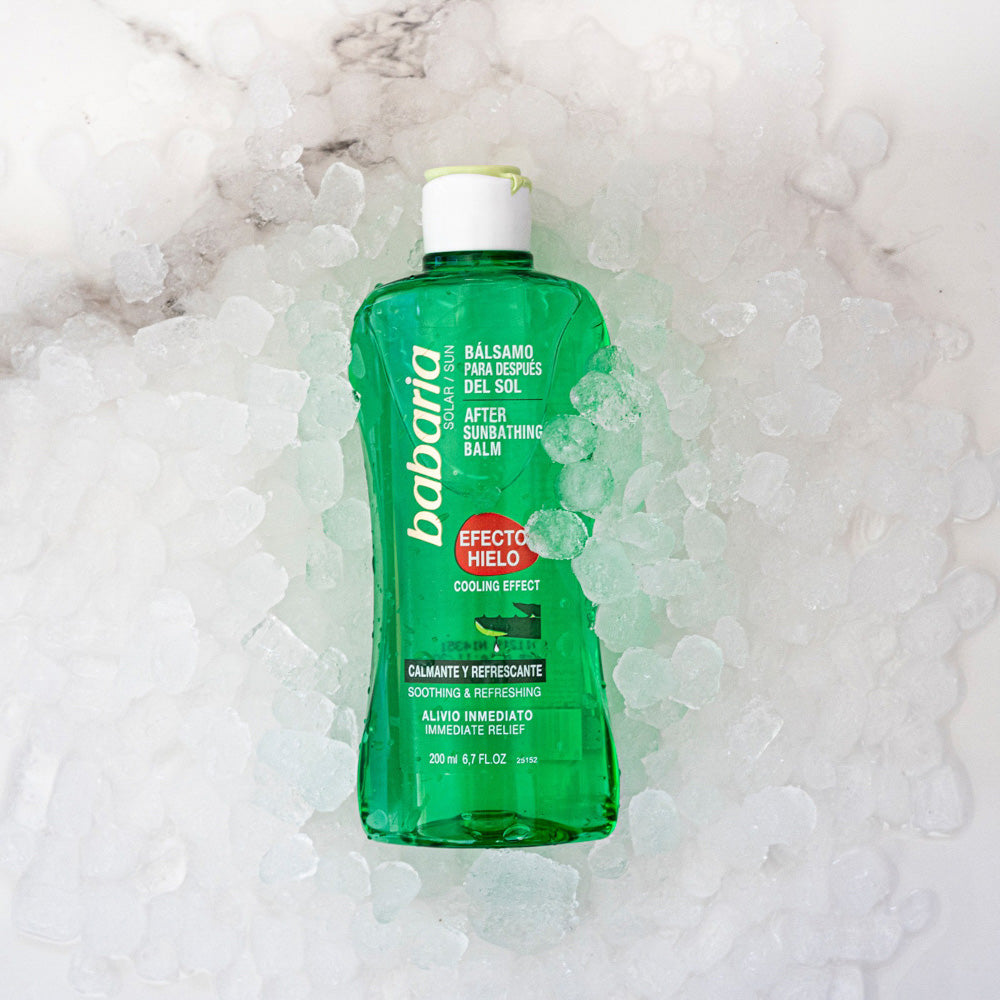 BABARIA SOLAR ALOE VERA AFTER SUN ice effect gel 200 ml