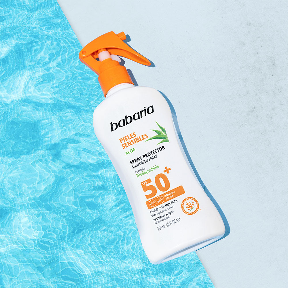 BABARIA SOLAR PIEL SENSIBLE pistola SPF50+ 200 ml