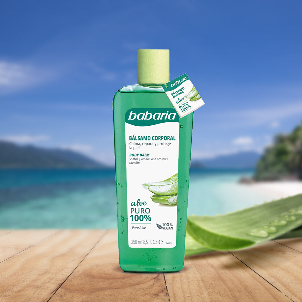 BABARIA ALOE VERA 100% natural bálsamo reparador 250 ml