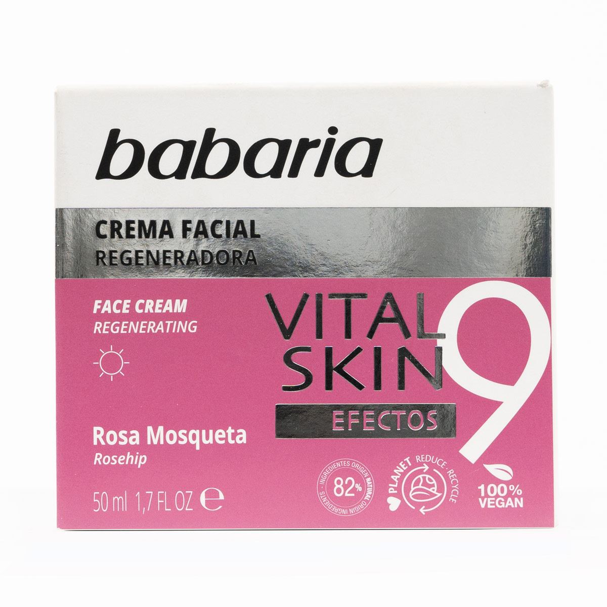 BABARIA ROSA MOSQUETA VITAL SKIN 9 crema facial 50 ml
