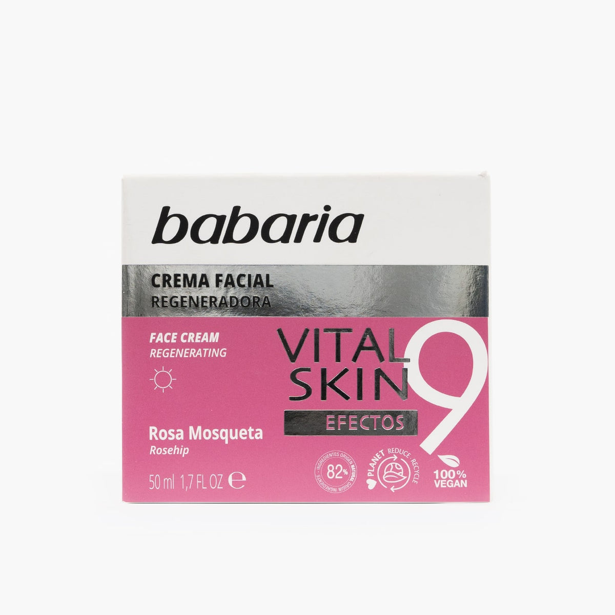 BABARIA ROSA MOSQUETA VITAL SKIN 9 crema facial 50 ml