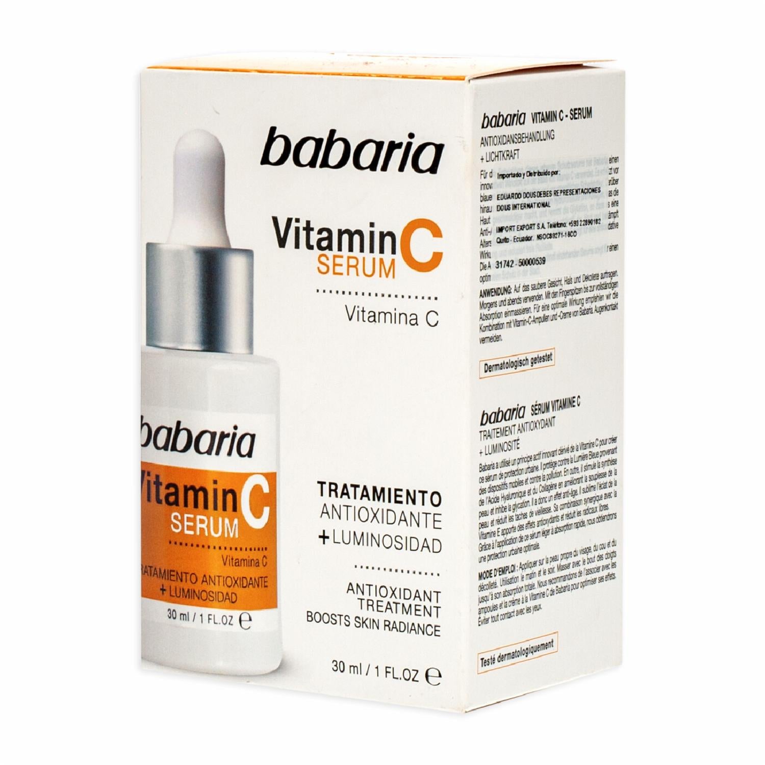 BABARIA VITAMIN C sérum antioxydant 30 ml
