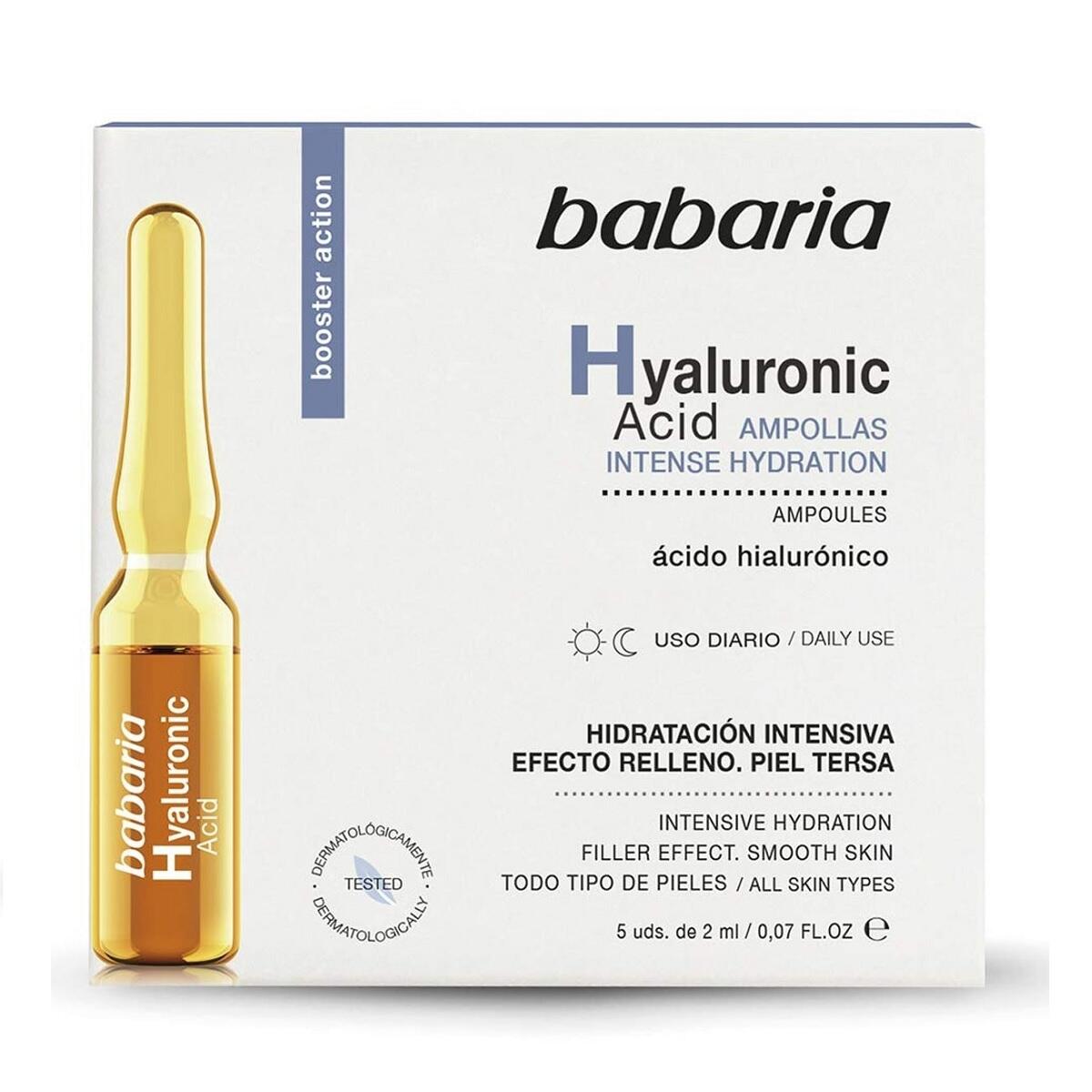 BABARIA HYALURONIC ACID intense hydration ampoules 5 x 2 ml