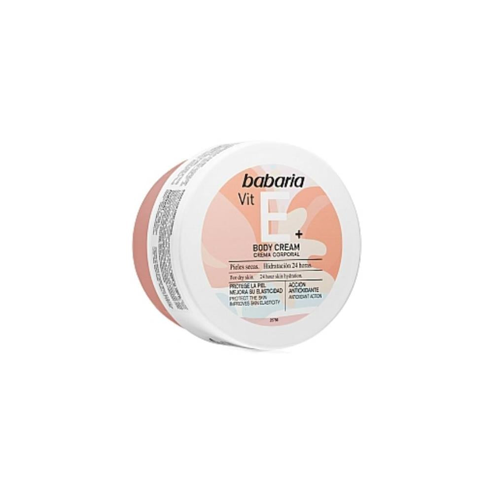 BABARIA VITAMIN E+ body cream 100% vegan 400 ml