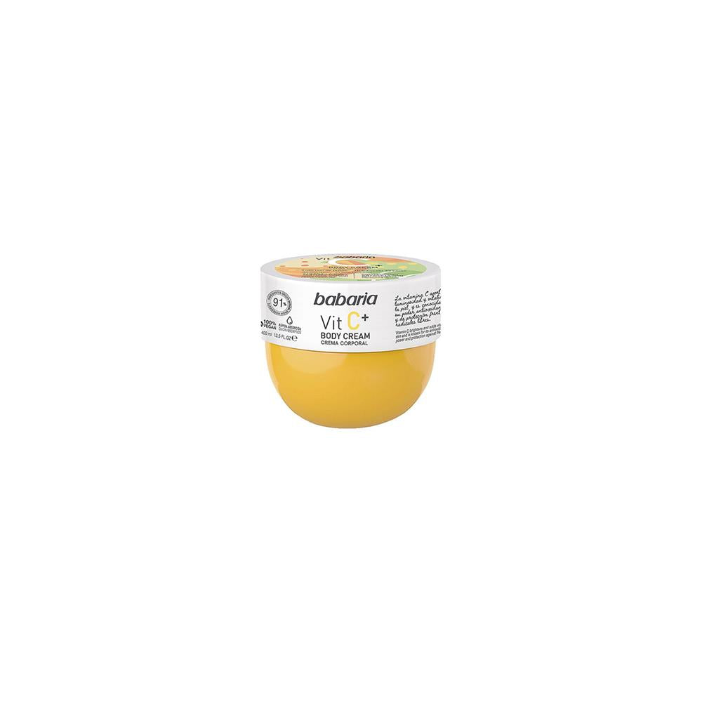BABARIA VITAMIN C+ body cream 100% vegan 400 ml