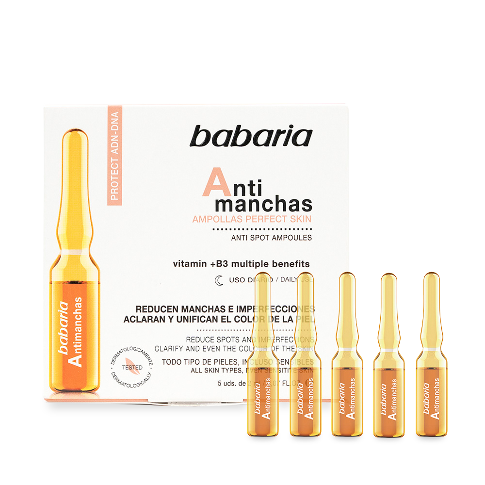 BABARIA ANTIMANCHAS ampollas perfect skin 5 x 2 ml