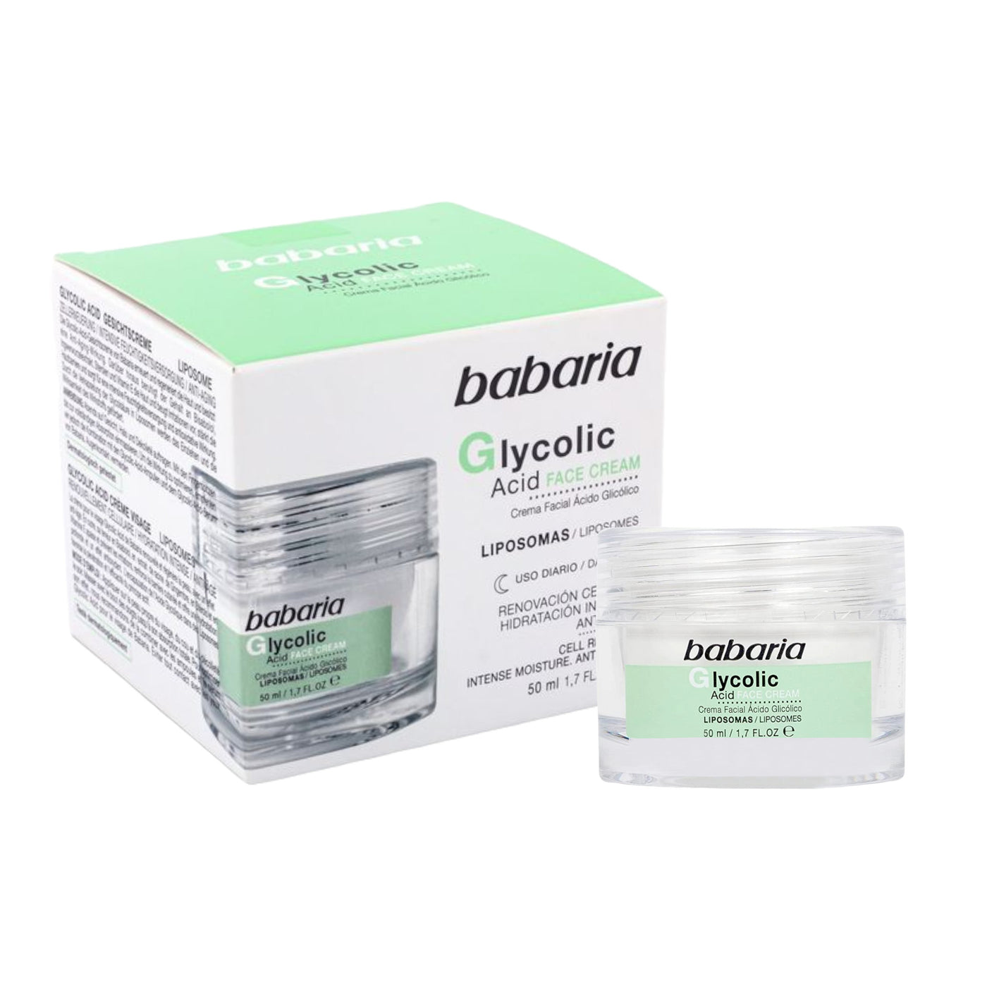 BABARIA ACIDO GLICOLICO crema viso rinnovamento cellulare 50 ml