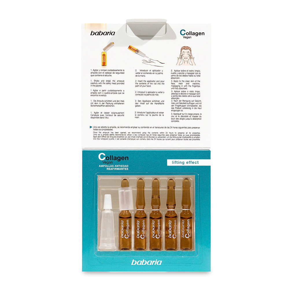 BABARIA VEGAN COLLAGEN intense firming ampoules 5 x 2 ml