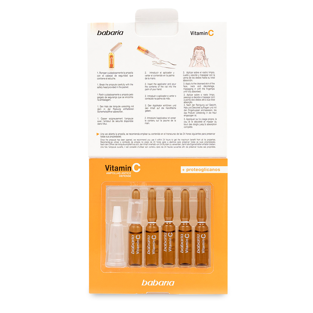 BABARIA VEGAN COLLAGEN intense firming ampoules 5 x 2 ml