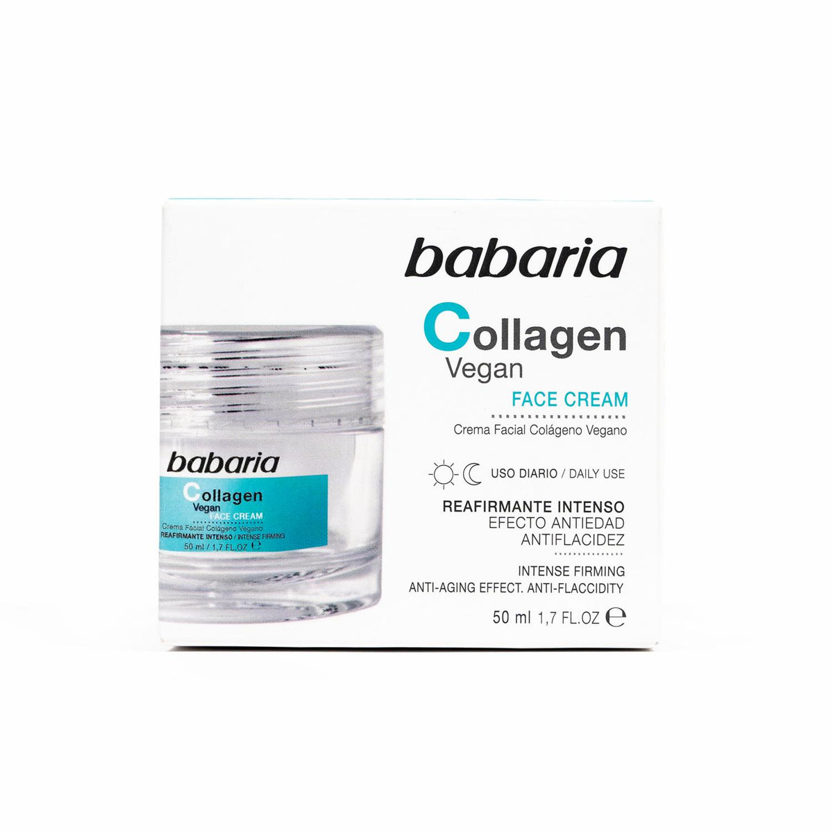 BABARIA VEGAN COLLAGEN intense firming facial cream 50 ml