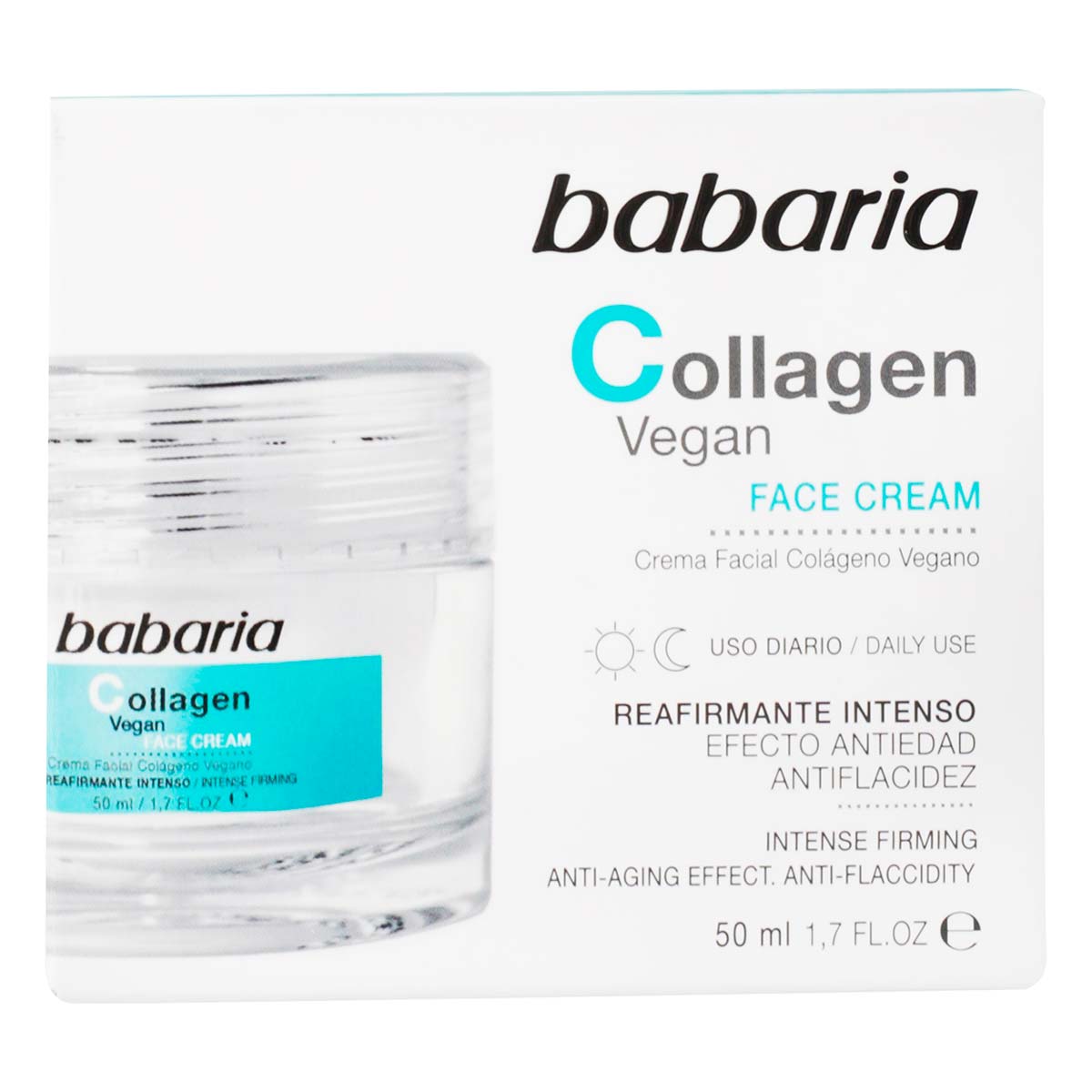 BABARIA VEGAN COLLAGEN intense firming facial cream 50 ml