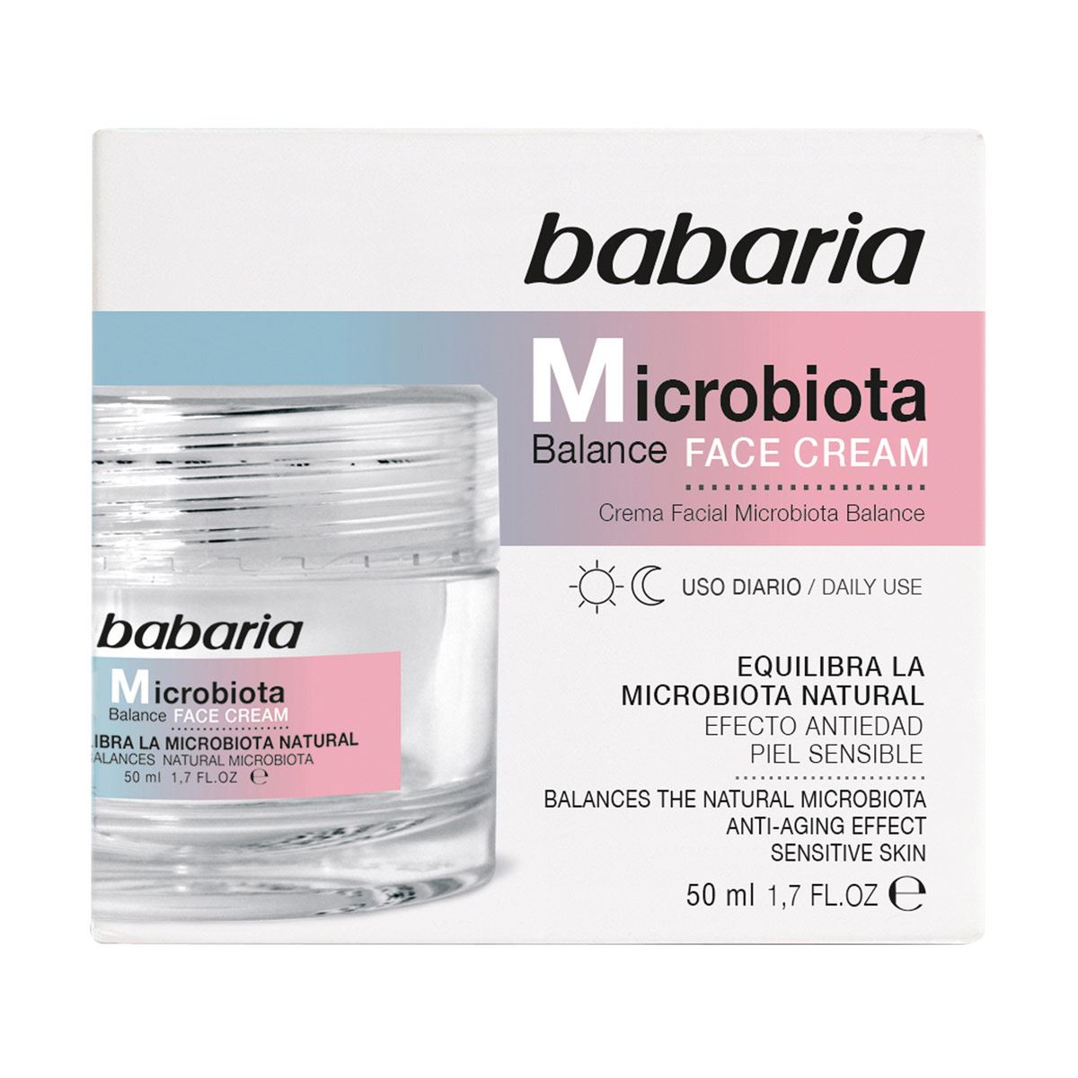 BABARIA MICROBIOTA balance facial cream 50 ml