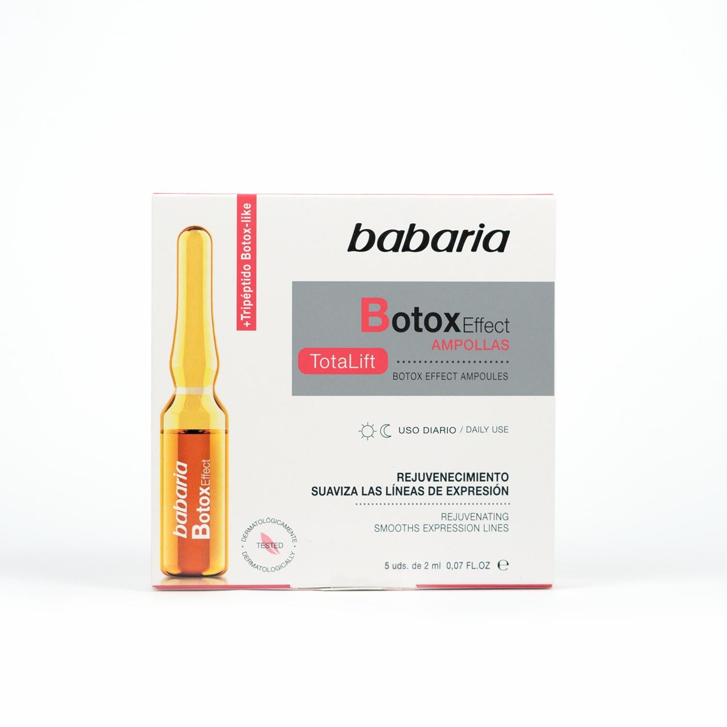 BABARIA LIFTING EFFECT ampollas 5 x 2 ml