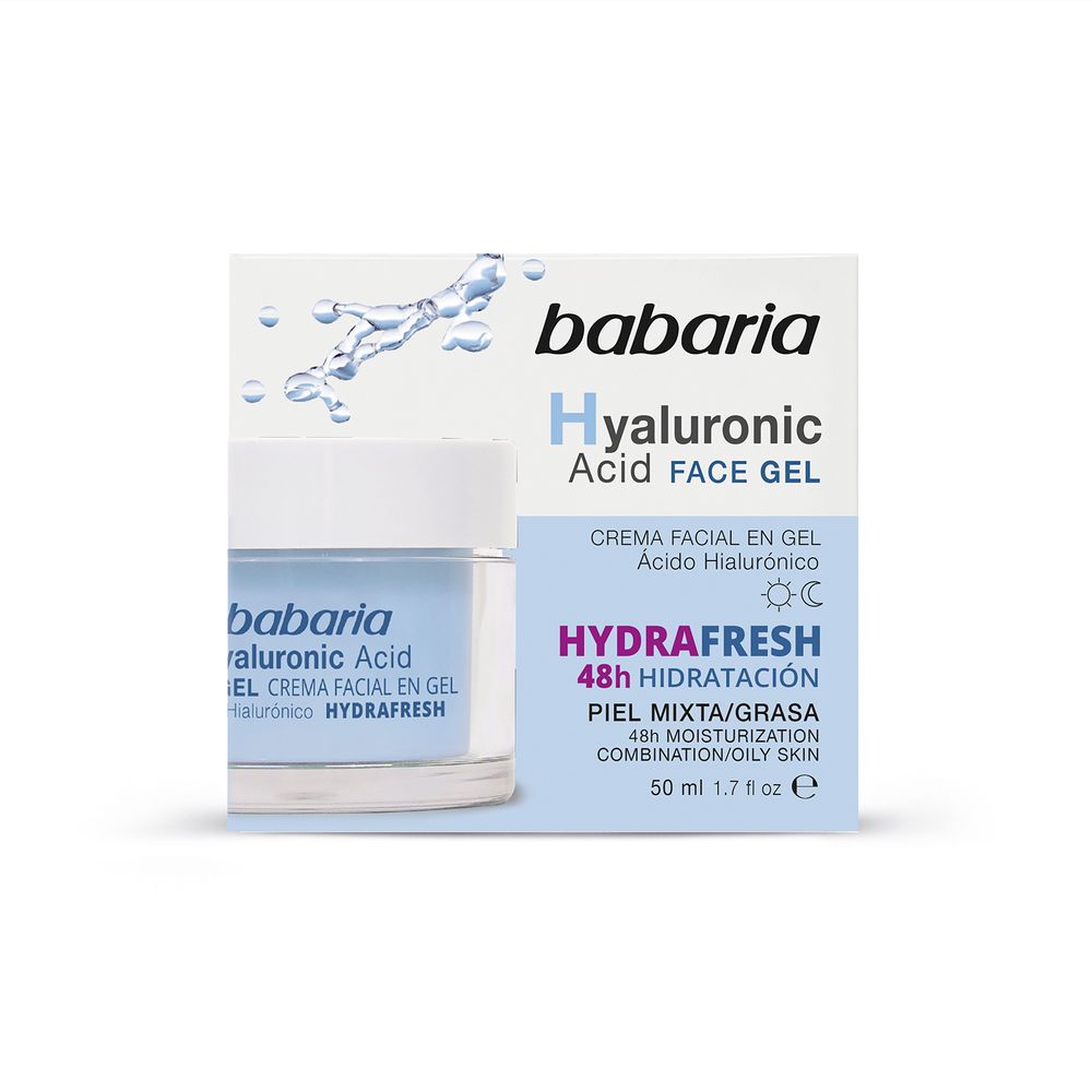 BABARIA HYALURONIC ACID facial gel 50 ml