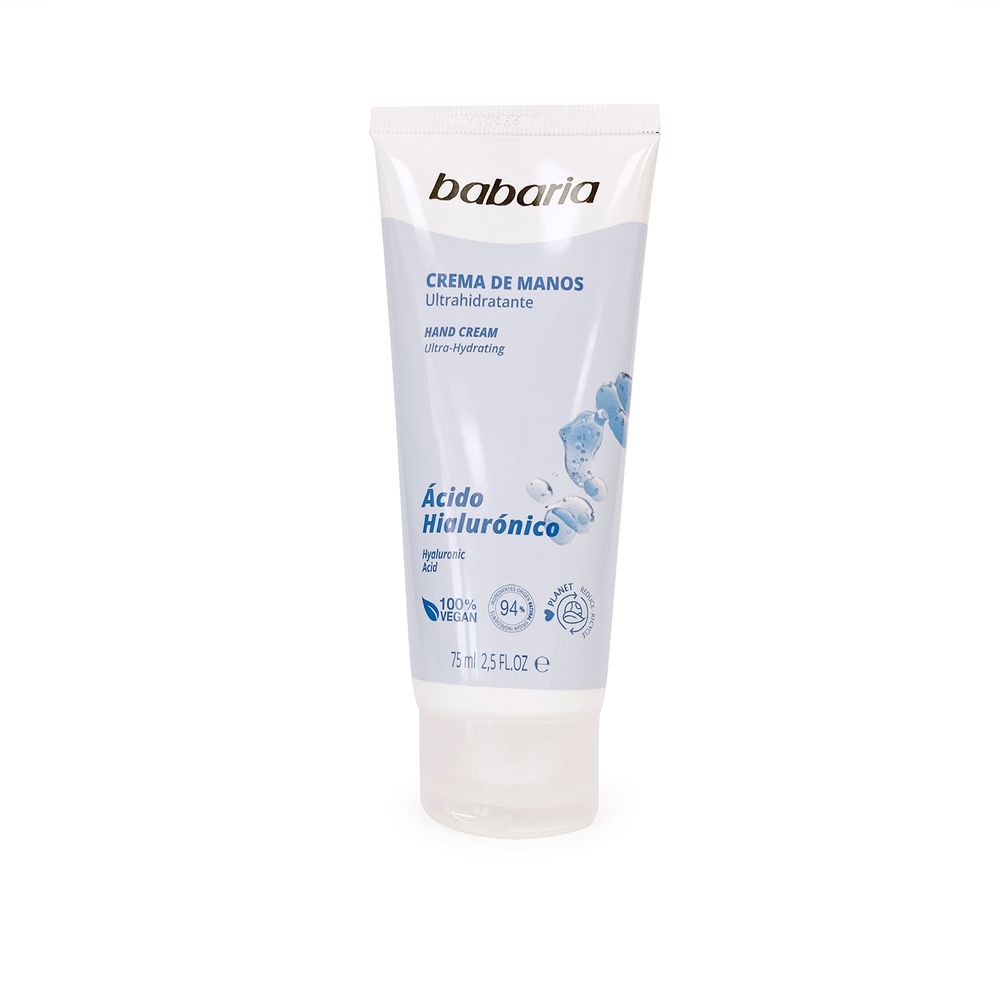 BABARIA HYALURONIC ACID ultra-hydrating hand cream 75 ml