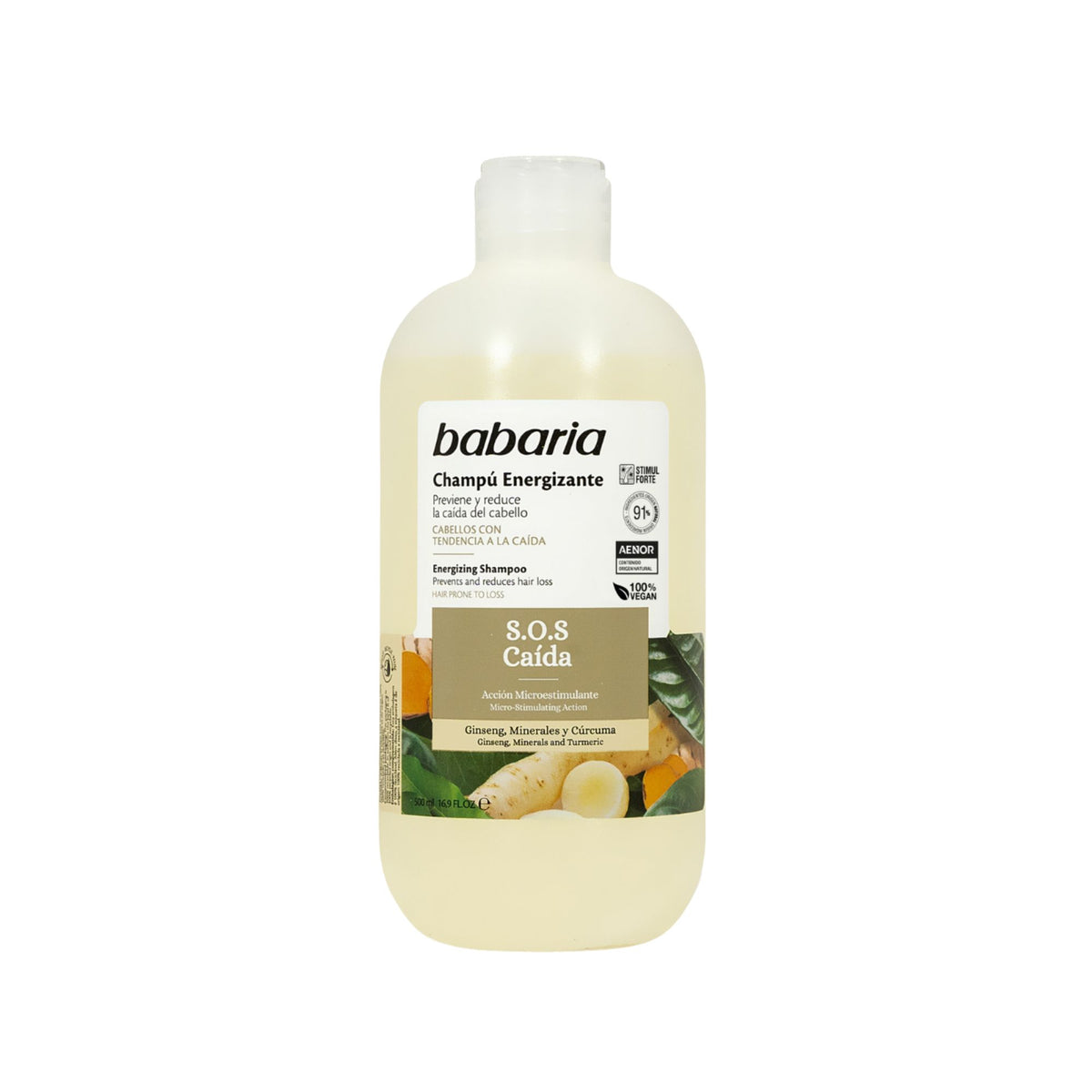 BABARIA COCONUT & BIOTIN champú hidratante reestructurante 700 ml