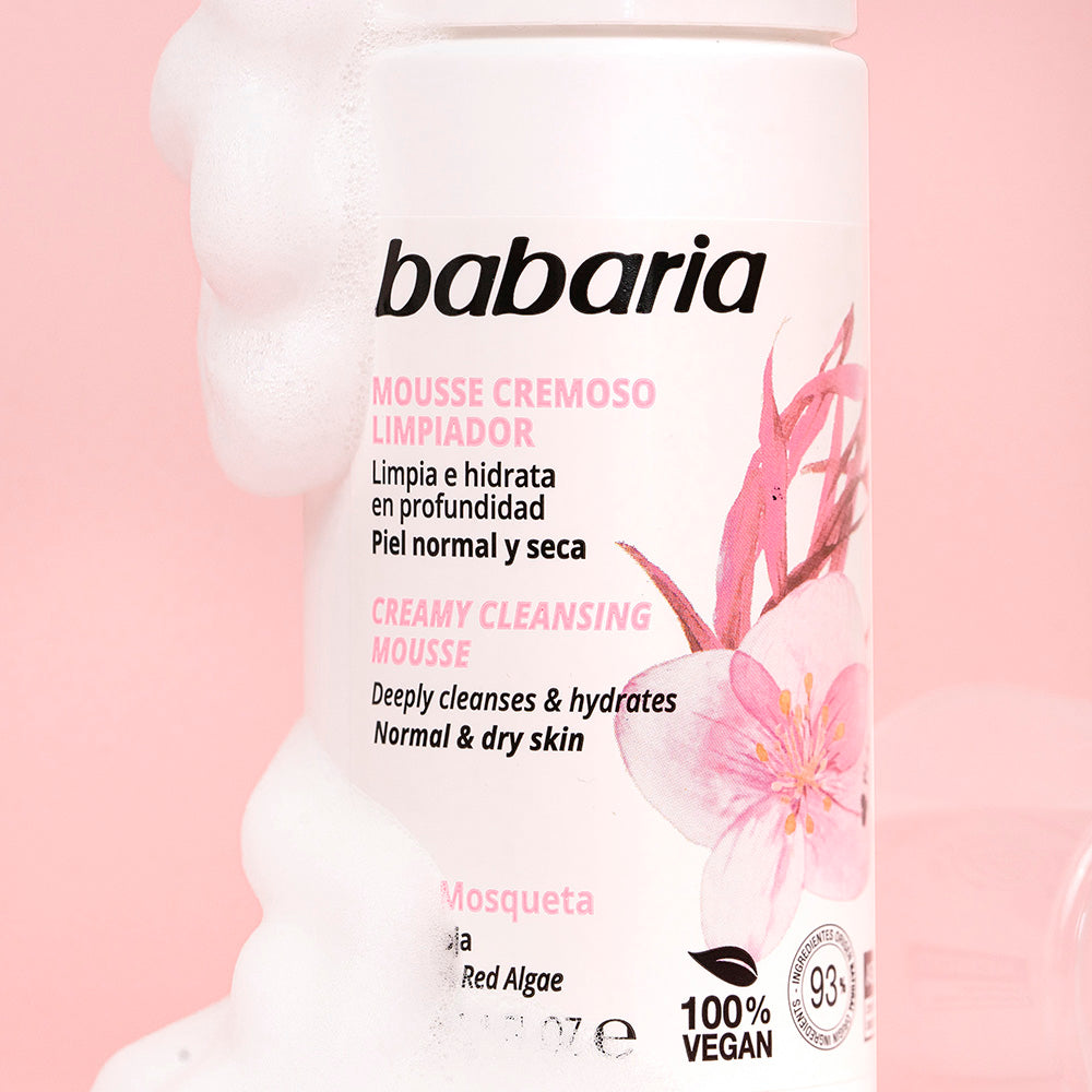 BABARIA ROSEHIP cleansing mousse 150 ml