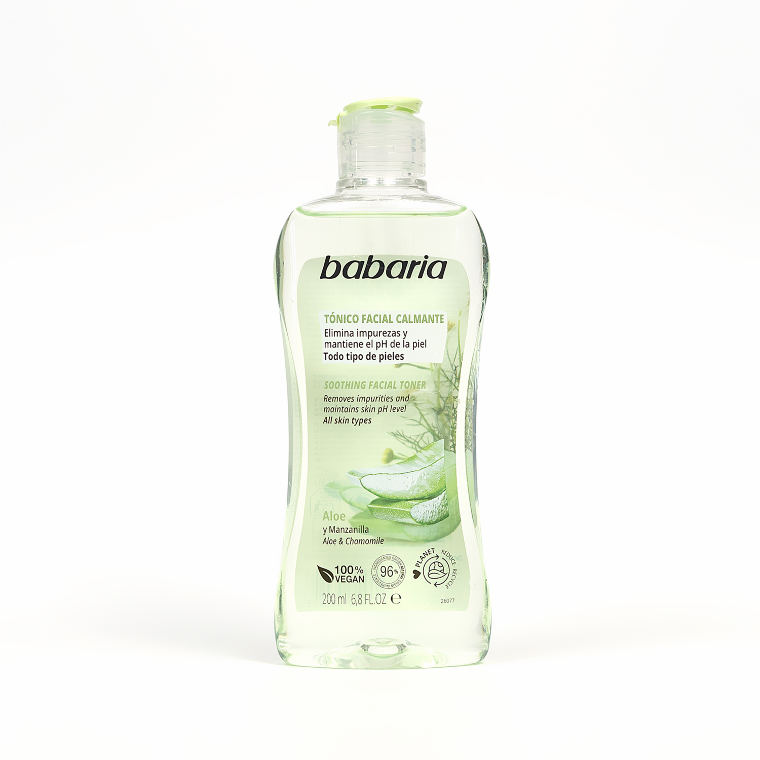 BABARIA ALOE VERA soothing facial tonic 300 ml