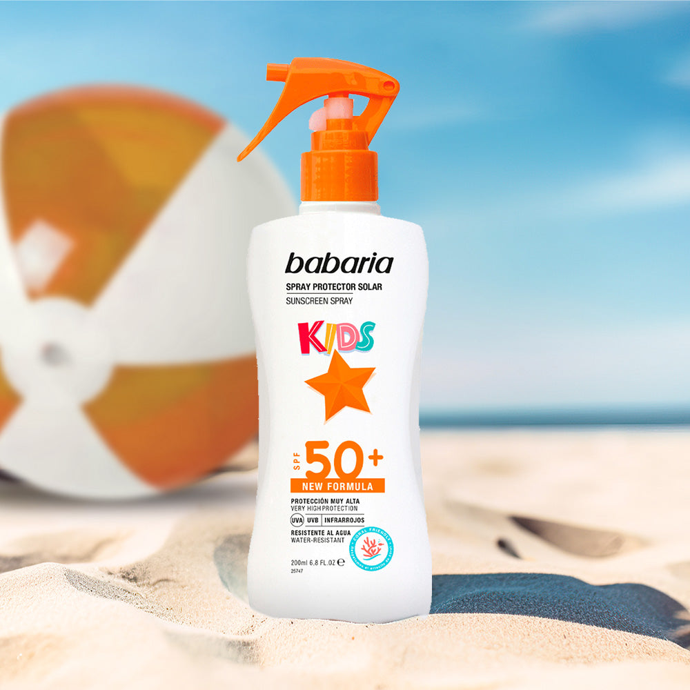 BABARIA SOLAR INFANTIL SPF50+ emulsión pistola 200 ml