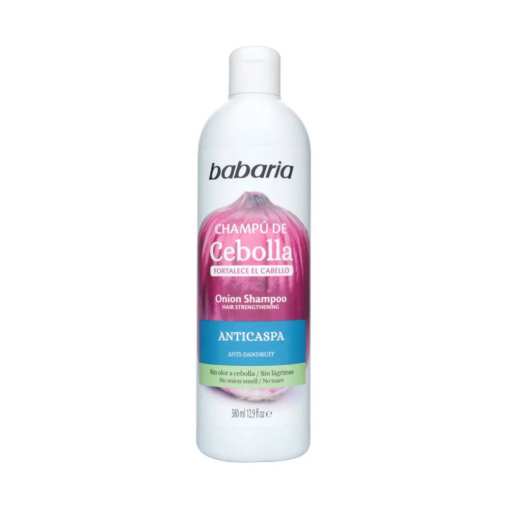 BABARIA CEBOLLA champú anticaspa 380 ml