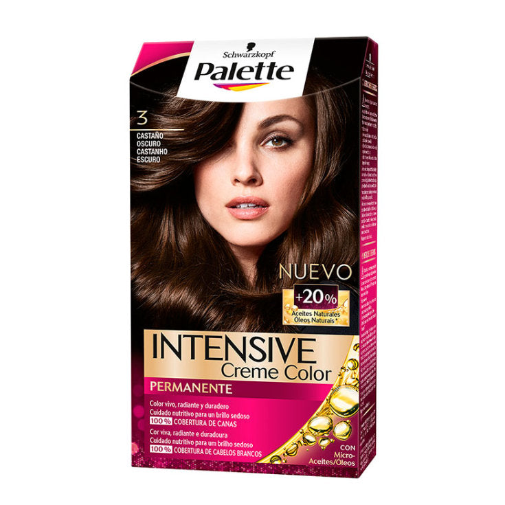 PALETTE INTENSIVE dye #3-dark brown 1 u