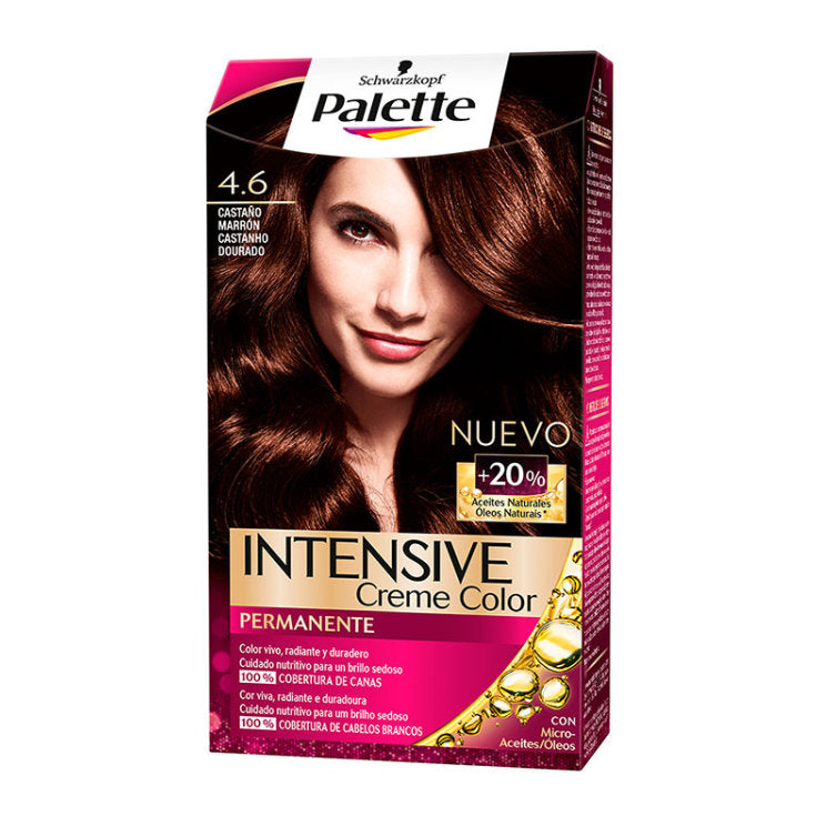 Tinta PALETTE INTENSIVE n° 4.6-castano 1 pz
