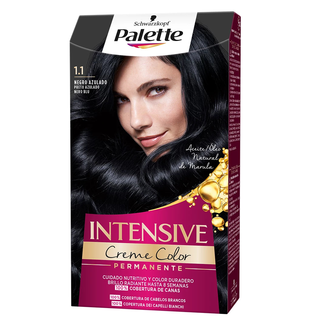PALETTE INTENSIVE tintura per capelli #1.1-nero blu 1 pz