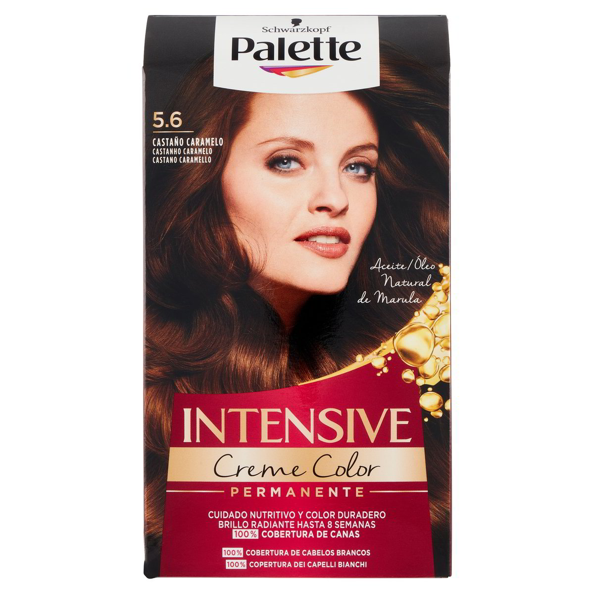 PALETTE INTENSIVE coloration #5.6-châtain caramel 1 u