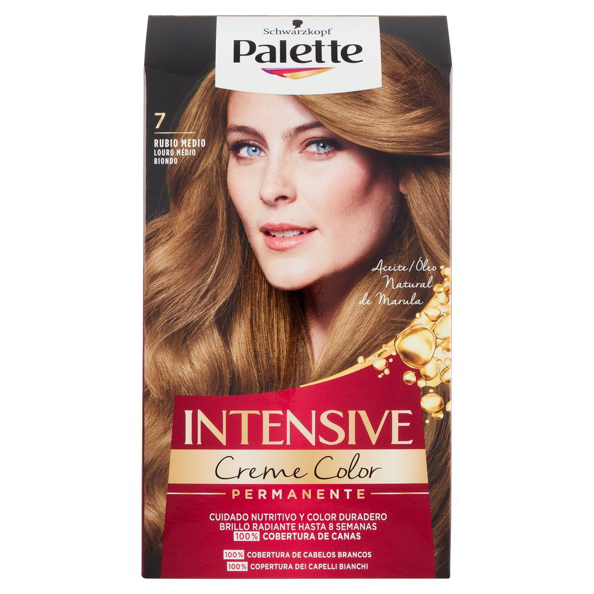 PALETTE INTENSIVE tinta #7-biondo medio 1 pz